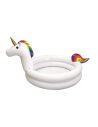Accessoires de Plage / Piscinette Licorne Gonflable / Dimensions : 192 x 130 x 95 cm