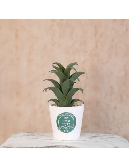 Plante Artificielle en Pot Blanc