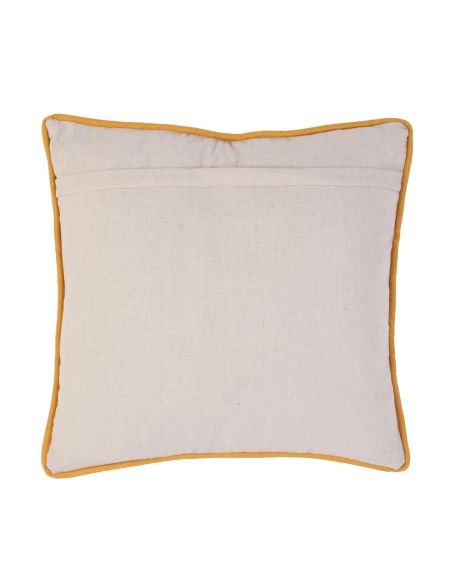 Coussin en Patchwork Déhoussable / Dimensions : 40 x 40 x 10 cm