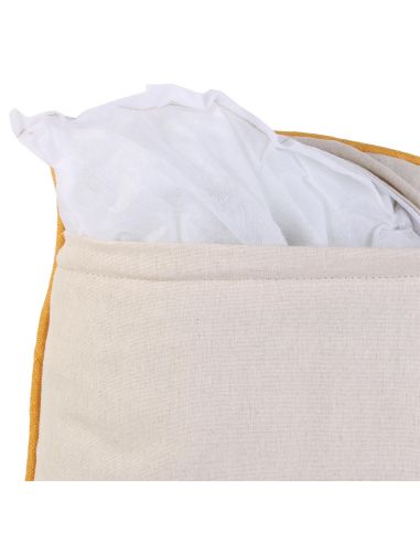 Coussin en Patchwork Déhoussable / Dimensions : 40 x 40 x 10 cm