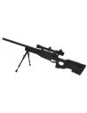 Réplique airsoft Sniper M59P Ressort avec Bipied + Lunette de Visée (2EAGLE)