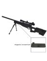 Réplique airsoft Sniper M59P Ressort avec Bipied + Lunette de Visée (2EAGLE)