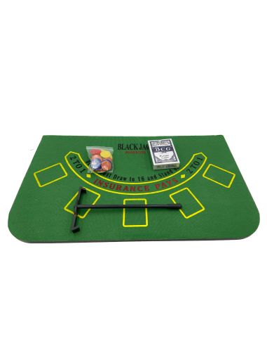 Table de Black Jack - Dimensions : 51 x 30 x 9 cm