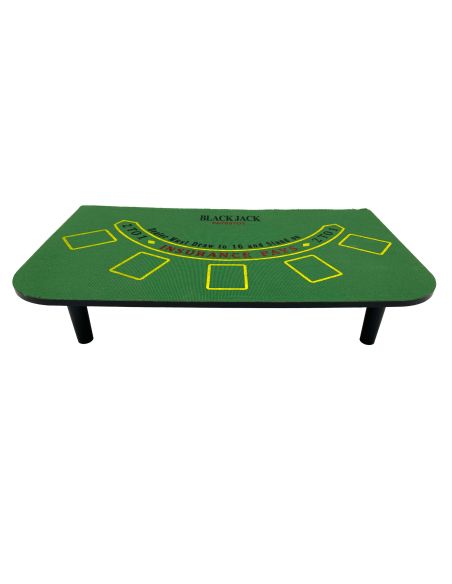 Table de Black Jack - Dimensions : 51 x 30 x 9 cm