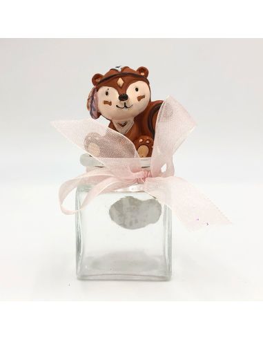 Figurine Les Copains des Bois en Résine - Dimensions : 4 x 3 cm
