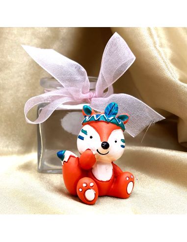 Figurine Les Copains des Bois en Résine - Dimensions : 4 x 3 cm