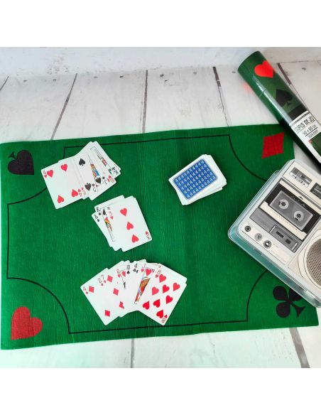Tapis pour Jeux de Cartes - Dimensions : 60 x 40 cm