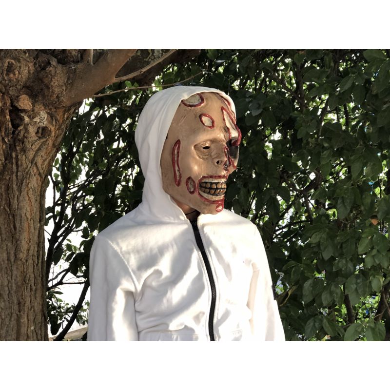 Masque Zombie avec Elastique de Maintient - Taille Unique