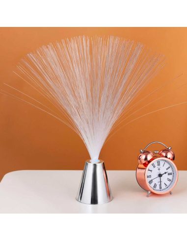 Décoration Intérieure / Lampe en Fibre de Verre avec LED RGB / Dimensions : 21,5 x 4 cm