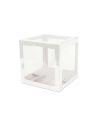 Cube Décoratif Transparent / Dimensions : 30 x 30 x 30 cm