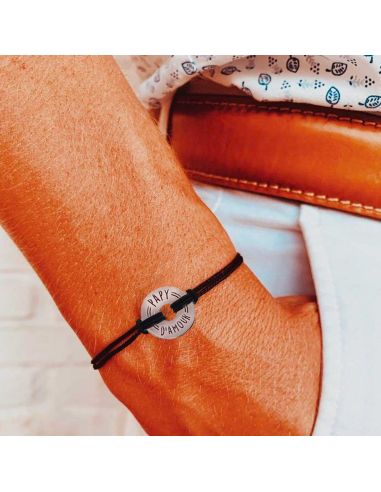 Bracelet Homme "Papy d'Amour" - Taille Unique