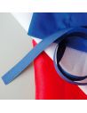 Cape Bleu, Blanc, Rouge - Taille Unique