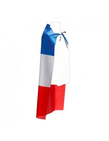 Cape Bleu, Blanc, Rouge - Taille Unique