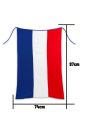 Cape Bleu, Blanc, Rouge - Taille Unique