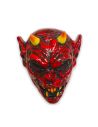 Masque Démon Cornu avec Elastique de Maintient - Taille Unique