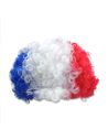Perruque Bleu, Blanc, Rouge - Taille unique