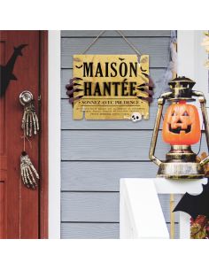 Décoration Squelette Halloween 25 Cm – Avec Lumières Colorées, Pile Incluse, Pour Maison Hantée, Intérieur/extérieur