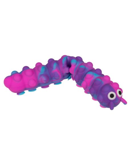 Jouet pour Enfant / Fidget Pop N' Stick Chenille à ventouses / Dimension: 26x5x5 cm