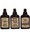 Lot de 6 Etiquettes pour Bouteilles Halloween / Dimensions : 13 x 9 cm