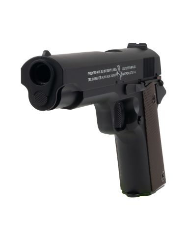 Réplique airsoft Colt 1911 AEPMosfet RTP Lipo Noir (Cybergun)