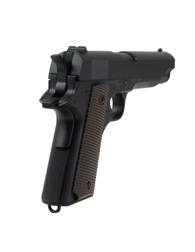 Réplique airsoft Colt 1911 AEPMosfet RTP Lipo Noir (Cybergun)