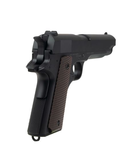 Réplique airsoft Colt 1911 AEPMosfet RTP Lipo Noir (Cybergun)