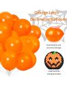 20 Ballons Orange / Dimensions : 30 x 30 cm