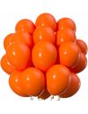 20 Ballons Orange / Dimensions : 30 x 30 cm