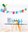 Sac Cadeau en Papier Imprimé "Happy Birthday" / Modèle Ballon