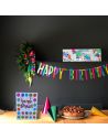 Sac Cadeau en Papier Imprimé "Happy Birthday" / Modèle Ballon