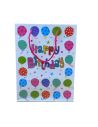 Sac Cadeau en Papier Imprimé "Happy Birthday" / Modèle Ballon