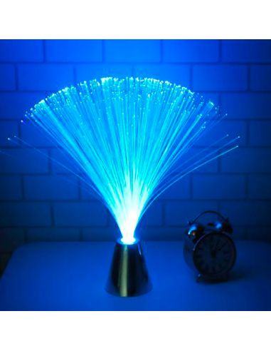 Décoration Intérieure / Lampe en Fibre de Verre avec LED RGB / Dimensions : 21,5 x 4 cm