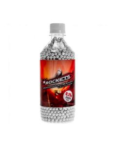 Bouteille 0,20g de 3000 billes airsoft - Rockets®