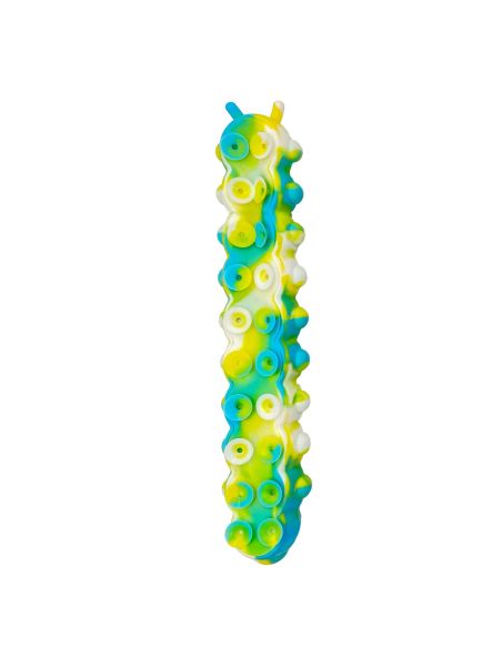 Jouet pour Enfant / Fidget Pop N' Stick Chenille à ventouses / Dimension: 26x5x5 cm