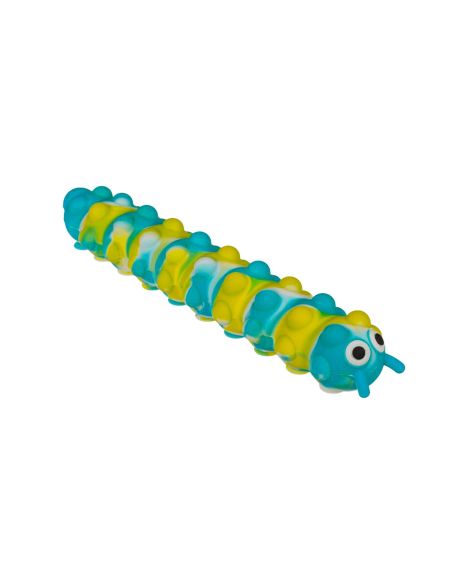 Jouet pour Enfant / Fidget Pop N' Stick Chenille à ventouses / Dimension: 26x5x5 cm