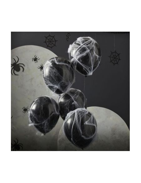 Sachet de 20 Ballons Noirs - Dimensions : 30 x 30 cm