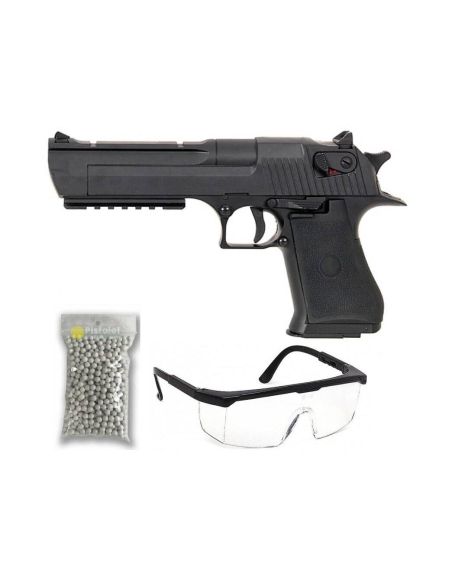 Pack Réplique airsoft Desert Eagle AEP Électrique (Cyma)
