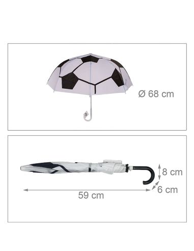 Parapluie fantaisie pour Enfants  - Dimensions ouvert : 59 x 70 cm