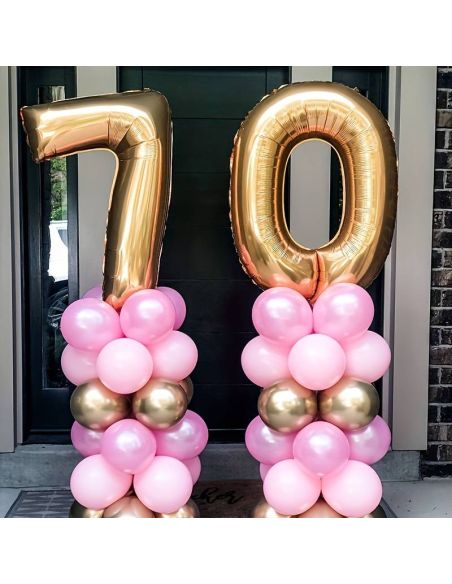 Support Ballons vertical Réutilisable / Dimensions : 127 x 20 cm