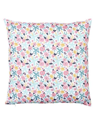 Coussin Déco Enfant "Pompon" / Dimensions : 40x40x10cm / Matière : Polyester