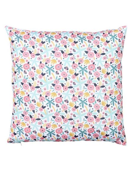 Coussin Déco Enfant "Pompon" / Dimensions : 40x40x10cm / Matière : Polyester