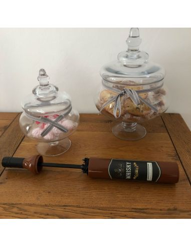 Parapluie en Forme de Bouteille De Whisky - Dimensions ouvert : 61 x 90 cm