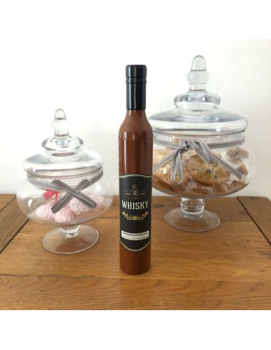 Parapluie en Forme de Bouteille De Whisky - Dimensions ouvert : 61 x 90 cm