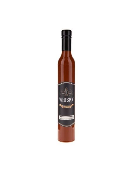 Parapluie en Forme de Bouteille De Whisky - Dimensions ouvert : 61 x 90 cm