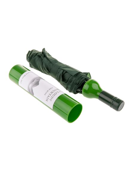 Parapluie en Forme de Bouteille De Vin Blanc - Dimension ouvert : 61 x 90 cm 