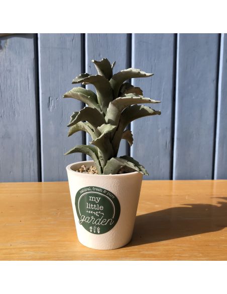 Plante Artificielle en Pot Blanc