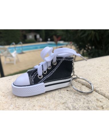 Porte-clé Chaussure de Sport avec Anneau en Métal