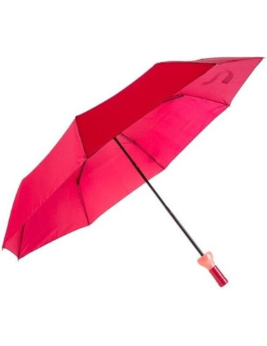 Parapluie en Forme de Bouteille De Vin Rosé - Dimensions ouvert : 61 x 90 cm 