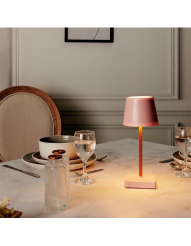 Lampe LED de Table Tactile / Couleur : Rose