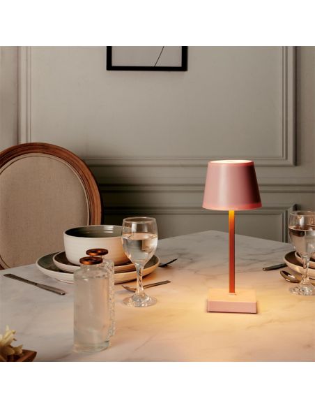 Lampe LED de Table Tactile / Couleur : Rose